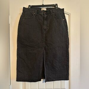 Universal Thread Charcoal Denim skirt